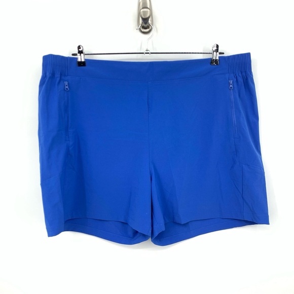 Columbia Women Size 2X Shorts Blue PFG Tidal II Board Swim Quick Dry Unlined - Picture 1 of 6